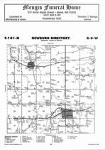 Newburg Township, Mabel, Directory Map, Fillmore County 2006